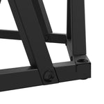 ZNTS Nesting Side Tables - Rustic Wood Look, Made of Engineered Wood 868247