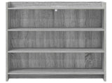 Sideboard Grey Sonoma 75 x 36 x 80 cm Engineered Wood 8011112