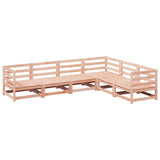 6 Piece Garden Sofa Set Solid Wood Douglas Fir 3299454