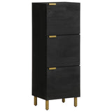 Highboard Black 40x33x110 cm Engineered Wood 4017677