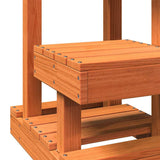 Cat Tree Wax Brown 45.5x49x103 cm Solid Wood Pine 847132