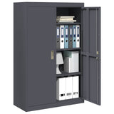 Storage Cabinet Anthracite 90 x 40 x 140 cm Steel 3406162