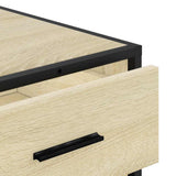 Drawer Cabinet Sonoma Oak 70x41x56 cm Engineered Wood 849075