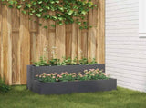 Garden Planter Anthracite 100 x 60 x 45 cm Cold-rolled Steel 865871