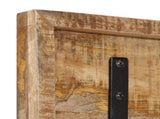 Wall-mounted Coat Rack with 5 Hooks Solid Wood Mango 358953