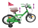 Kids Bike 16 Inches for 4-6 Years Old Green 42009644