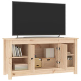 TV Cabinet 103x36,5x52 cm Solid Wood Pine 814574