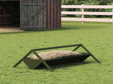 Livestock Feeding Trough Olive Green 111 x 76 x 38 cm 874661
