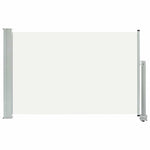 Patio Retractable Side Awning 60x300 cm Cream 48353