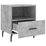 Bedside Cabinets 2 pcs Concrete Grey 40x35x47.5 cm Engineered Wood 827477