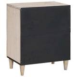 Bedside Cabinet White 50 x 33 x 62 cm Engineered Wood 4018125
