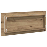 Mirror with Mirror Artisan Oak 90 x 8.5 x 37 cm Engineered Wood 875420