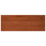 Window Sills 2 pcs Brown 110 x 40 x 2 cm Solid Beech Wood 42048283