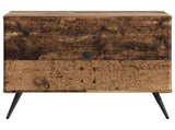 Coffee Table Old Wood 49 x 50 x 40 cm Engineered Wood 895663