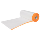 Dust Sheet with Adhesive Tape 12 pcs Transparent 240 x 2000 cm 42033228