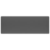 ZNTS Luxury Basin Overflow Square Matt Dark Grey 41x41 cm Ceramic 146950