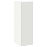 File Cabinet 2 pcs White 44 x 50 x 139 cm Cold-Rolled Steel 3406159