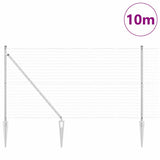 Welded Wire Fence with Spikes 10 x 1.4 m 3350721