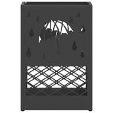 Rain Umbrella Stand Black 28 x 12 x 41 cm Steel 868518