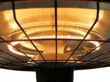 Adjustable Power 1000/2500W Infrared Halogen Electric Patio Light Heater, Ceiling Hanging Mount T3398P377730