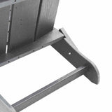 Garden Chair 2 pcs Light Grey Polyethylene 3335821