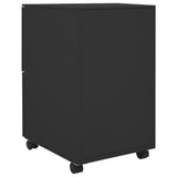 Mobile File Cabinet Anthracite 39x45x67 cm Steel 335977