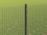 Welded Wire Fence with Post 25 x 1.5 m 3336611
