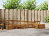 Outdoor Sofa Set 5 pcs Natural 3374634
