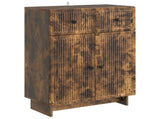 Sideboard Smoked Oak 66 x 34.5 x 90 cm Engineered Wood 893950