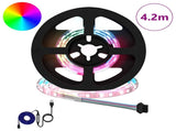 LED Strip 12 pcs Black and Transparent 350 mm 3429093