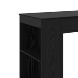 Bar Table 95 x 47 x 103.5 cm Engineered Wood Black Oak 8010960