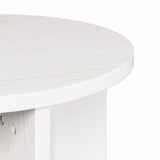 Coffee Table 2 pcs White 873545