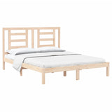 Bed Frame without Mattress 160x200 cm Solid Wood Pine 3104358