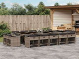 Garden Dining Set Grey, black, dark grey 3211232