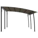 Sunshade awnings 6 x 3 x 2.55 m Taupe 312256