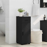 Bathroom Cabinet Black 30 x 35 x 80 cm Engineered wood & Metal 883325
