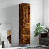 Highboard Smoked Oak 34.5x34x180 cm Engineered Wood 3200206