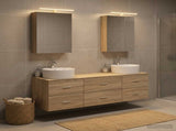 Bathroom Furniture Set 5 pcs Sonoma Oak 3406873