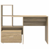 Desk Sonoma Oak 131.5 x 50 x 106.5 cm Engineered Wood 3337267