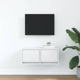 TV Cabinet White 60x31x25,5 cm Engineered Wood 861490
