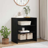 Sideboard Black 70 x 41 x 75 cm Engineered Wood 875227