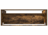 Bathroom under Sink Cabinet Smoked Oak 56 x 37.5 x 81 cm 890069