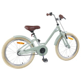 Kids Bike 22 Inches for 7-12 Years Old Light Green 42009204