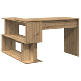 Corner Desk Artisan Oak 200.5x50x76 cm Engineered Wood 855957