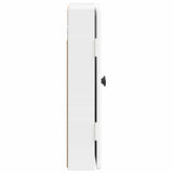 Dartboard Cabinet BREDA High Gloss White 52.5 x 10.5 x 53.5 cm 897549