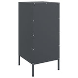 Sideboards 2 pcs Anthracite 36x39x79 cm Steel 843017
