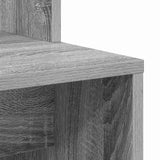 Desk Grey Sonoma 78.5 x 37 x 154.5 cm Engineered Wood 869343