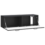 Wall-Mounted TV Cabinet Black 98 x 31 x 30 cm Engineered Wood 899066