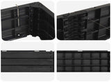 Raised Bed Black 151 x 75.5 x 25 cm PP 42033405