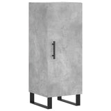 Highboard Concrete Grey 34.5x34x180 cm Engineered Wood 3198813